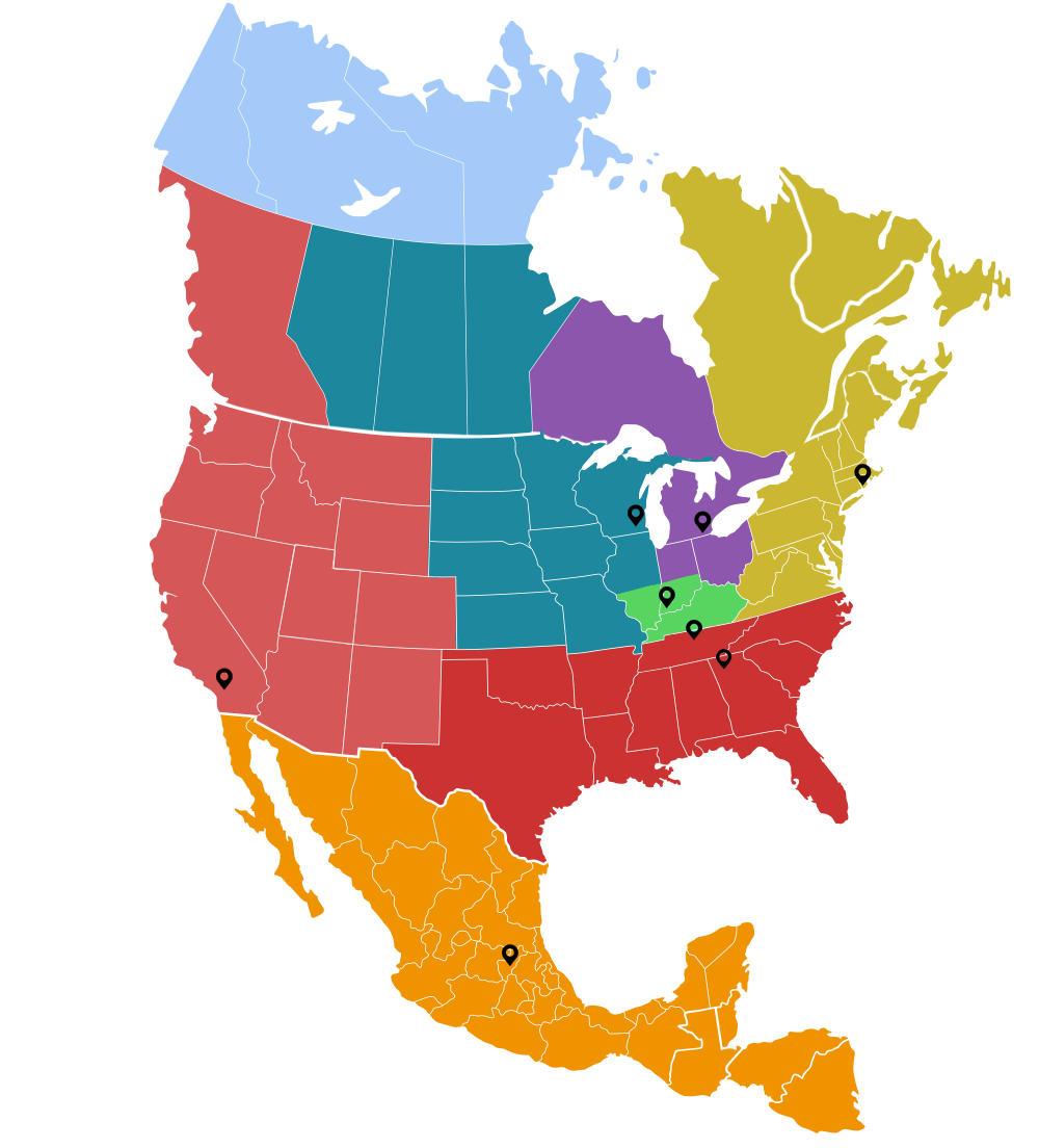 Star Automation North American Office Locations Servo Motor Driven Automatic Unloaders and Pallet Changers for North America